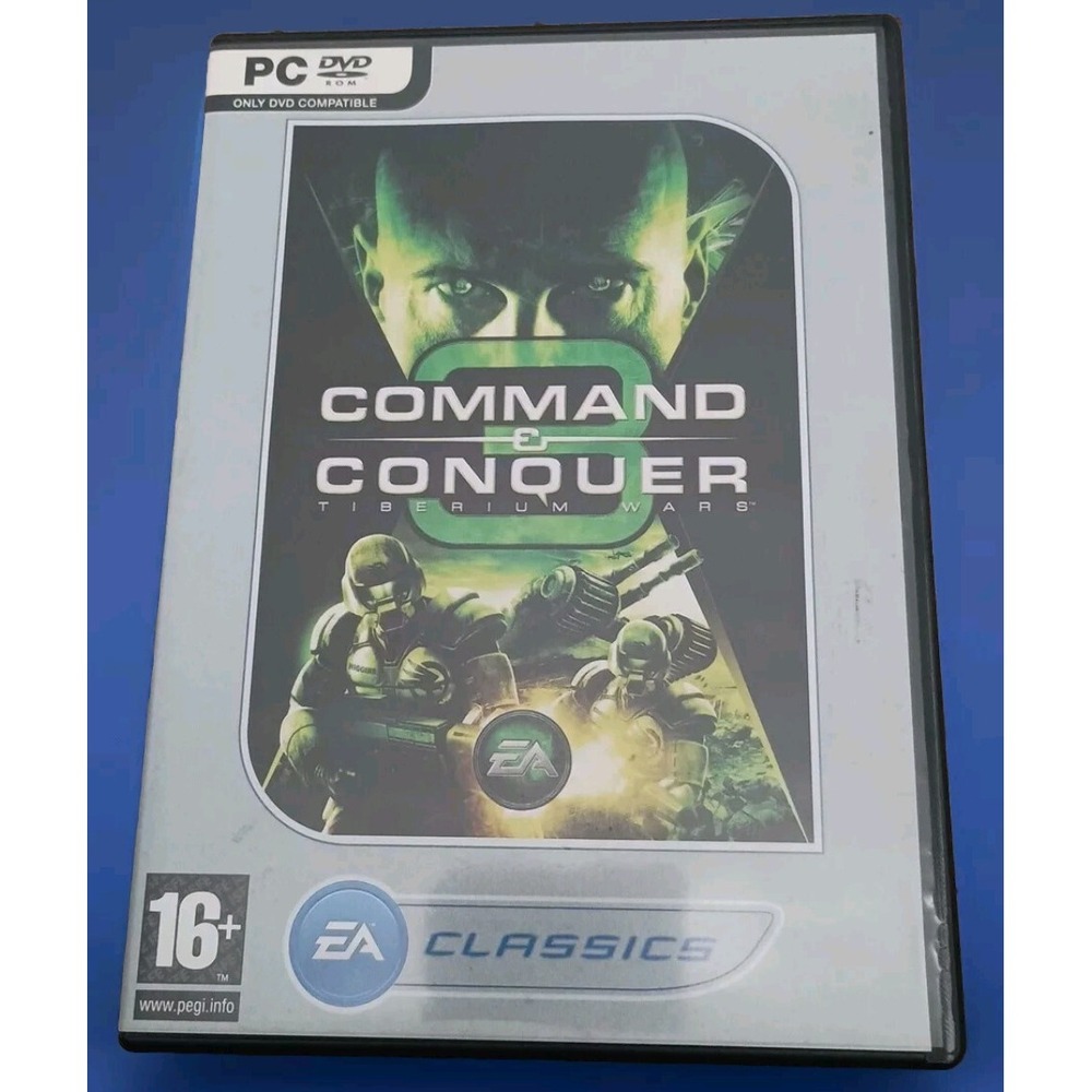 Command & Conquer 3 Tiberium Wars PC Game EA Classics RTS Strategy